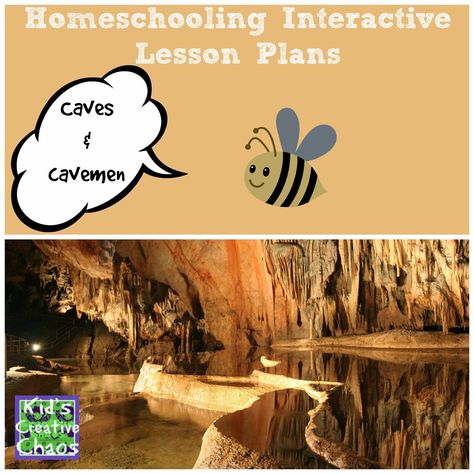 Homeschooling Online: Cave Study Lesson. #caves #kidscreativechaos #homeschool Caves Unit Study, Geology Homeschool, Cave Art Projects For Middle School, Cave Ecosystem, Geology Homeschool Unit, Bats Activities, Homeschool Teacher, Homeschool Elementary, Living Books