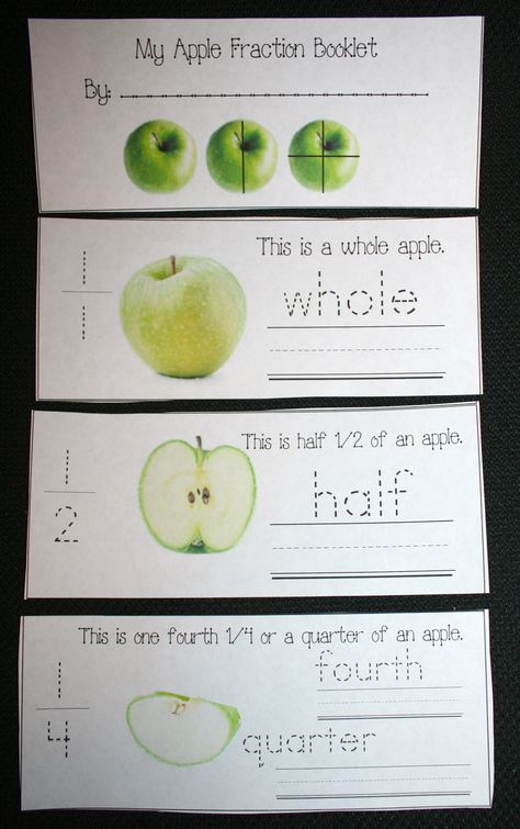 graphing apples, apple graph Apple Graph, Fraction Booklet, Apple Games, Using Apples, Writing Fractions, Fraction Lessons, Teaching Fractions, Fraction Activities, Math Graphic Organizers