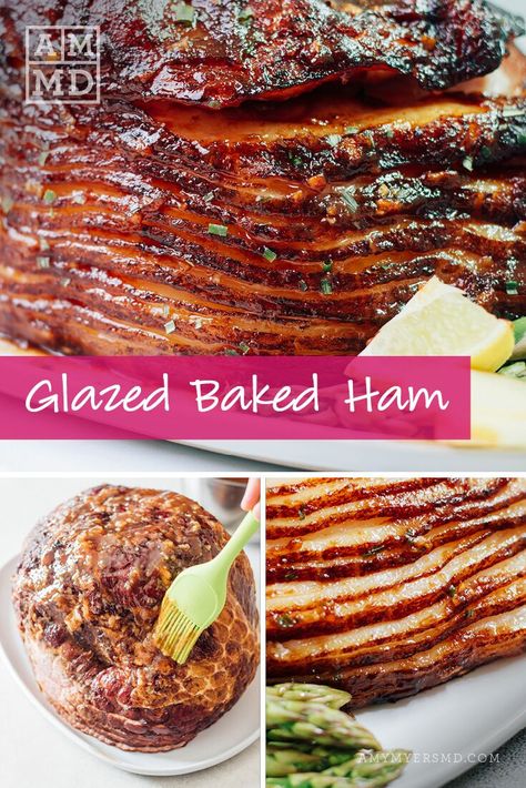 Bake Ham, Honey Glazed Ham Recipe, Glazed Baked Ham, Ham Bake, Easy Ham Glaze, Baked Ham Recipe, Honey Ham Glaze Recipe, Ham Dinner Recipes, Honey Baked Ham Recipe