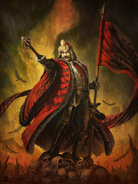 Sideshow: Vlad the Impaler by FabianMonk Dracula Art, Vlad Dracula, Vlad Tepes, Dracula Castle, Vlad The Impaler, Aleister Crowley, Bram Stoker's Dracula, Count Dracula, Vampire Art