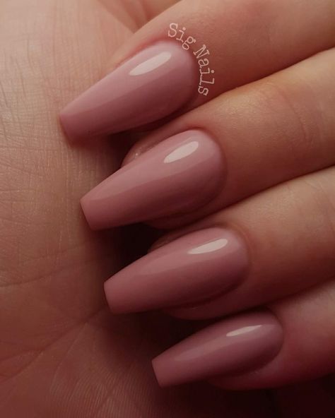 Old Rose Nails Design, Old Rose Nails, Dusty Pink Nails, Peach Nails, Sns Nails, Nail Time, Old Pink, Nail Candy, Gel Nail Colors