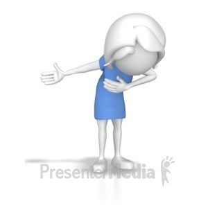 ID# 7868 - Woman Taking A Bow - Presentation Clipart Merci Pour Votre Attention Power Point, Thanks For Your Attention Presentation, Sculpture Lessons, Science Projects For Kids, Emoji Images, Stick Figure, Reaction Pics, Stick Figures, A Stick