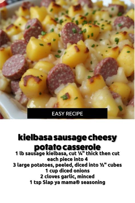 Search Results for “kielbasa sausage cheesy potato casserole” Cheese Potato Casserole, Kielbasa And Potatoes, Cheesy Potato Casserole, Kielbasa Recipes, Kielbasa Sausage, Cheddar Cheese Soup, Sausage Bake, Cheesy Potato, Cheese Potatoes