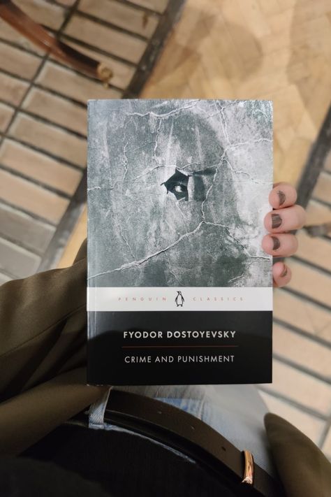 Crime and Punishment by Fyodor Dostoyevsky #dostoevsky #dostoyevsky #books #darkacademia Dostoevsky Books Aesthetic, Dostoevsky Book Aesthetic, Doestoveyski Book, Philosophy Books Aesthetic, Reading Dostoevsky, Fyodor Aesthetic, Dostoyevsky Aesthetic, Dostoevsky Books, Dostoevsky Aesthetic