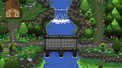 Pixel Art Nature, Art Nature, Nature Scenes, Pixel Art, Art, Nature