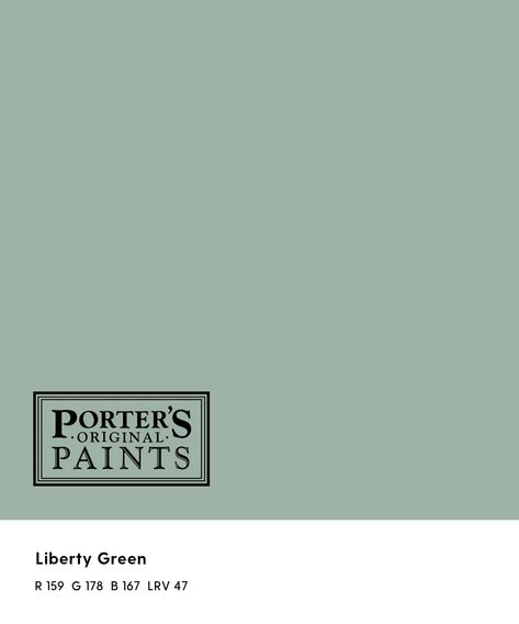 Porter's Paints - Handmade paints, speciality finishes and more Porters Paints, Dulux Colours, Newsletter Names, Porter Paint, Sage Green Kitchen, Bay Tree, Handmade Paint, Green Room, Storing Paint