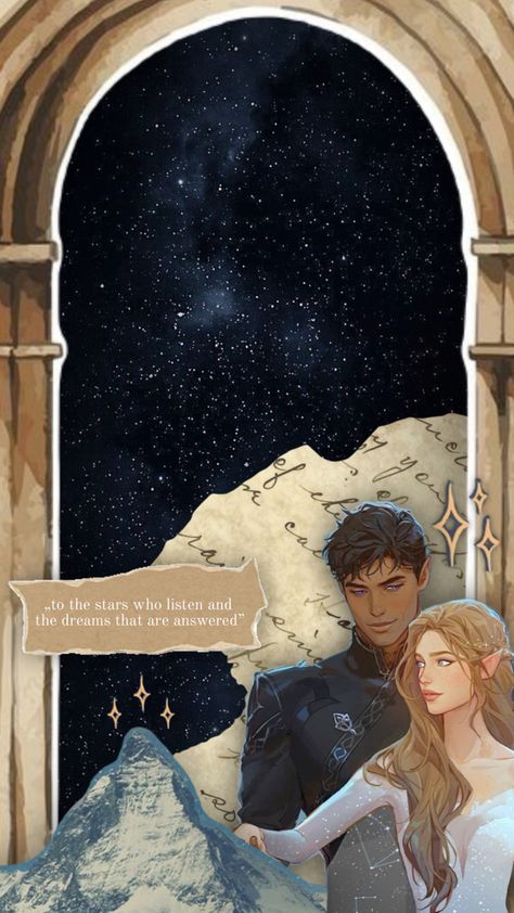 ACOTAR series wallpaper Rhys & Feyre Azriel Acotar Wallpaper, Acotar Lockscreen, Acomaf Wallpaper, Acotar Wallpaper, Bookish Wallpaper, Book Wallpapers, Series Wallpaper, Acotar Series, Book Wallpaper