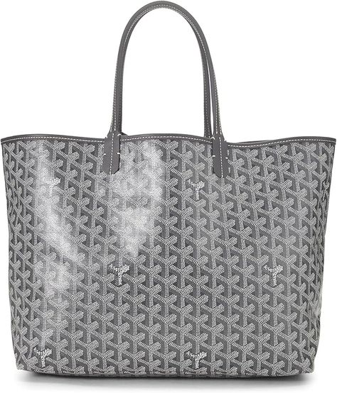 Amazon.com: Goyard, Pre-Loved Grey Goyardine Canvas Saint-Louis PM, Grey : Luxury Stores Grey Goyard, Oversized Jacket, Luxury Store, Designer Style, Saint Louis, High End Fashion, Luxury Women, Exquisite Design, Designer Bags