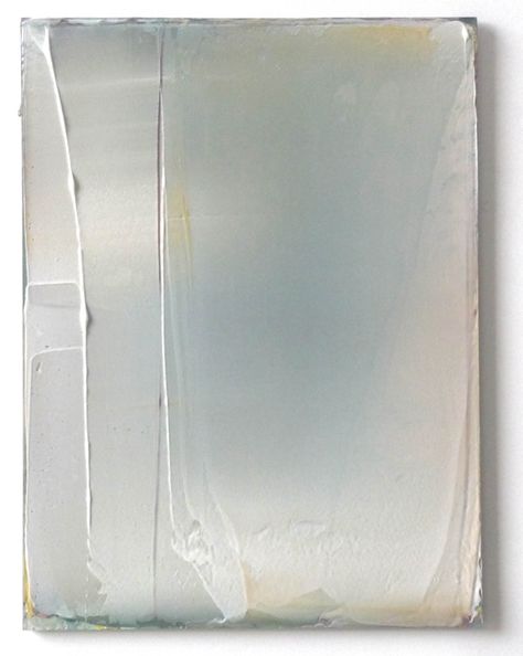 Matt McClune - "White" - 2011, Pigment and mixed media on anodized aluminum, 60 x 45 cm Matt Mcclune, Pastel Decor, Contemporary Abstract Art, Sculpture Installation, Contemporary Ceramics, Pics Art, Interior Art, White Art, Texture Painting