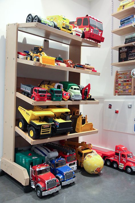 Toy truck storage ideas