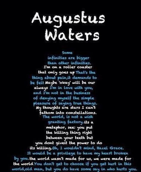 Augustus Waters quotes! Fault In The Stars, The Fault In Our Stars Quotes, John Green Quotes, Tribute Von Panem, Augustus Waters, John Green Books, Green Quotes, Star Quotes, The Fault In Our Stars