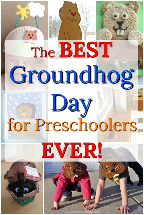 Awesome groundhog day crafts, activities, and art for preschoolers! These make for the perfect groundhog day for kids! #groundhogday #groundhogdaycrafts #groundhogcraft #preschoolactivities #preschoolcrafts #preschool Preschool Groundhog Day, Ground Hog Day Crafts, Groundhog Activities, Groundhog Day Crafts, Preschool Groundhog, Ground Hogs Day, Shadow Activities, Shadow Theme, Art For Preschoolers