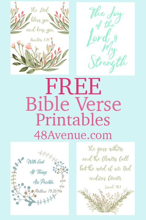 Bible Verse Png Free, Free Printable Bible Verse Wall Art, Free Printable Scripture Wall Art, Free Downloads Printables, Bible Verse Printables Free, Printable Verses Free, Bible Verse Stickers Free Printable, Free Bible Verse Printables, Free Printable Scripture Cards