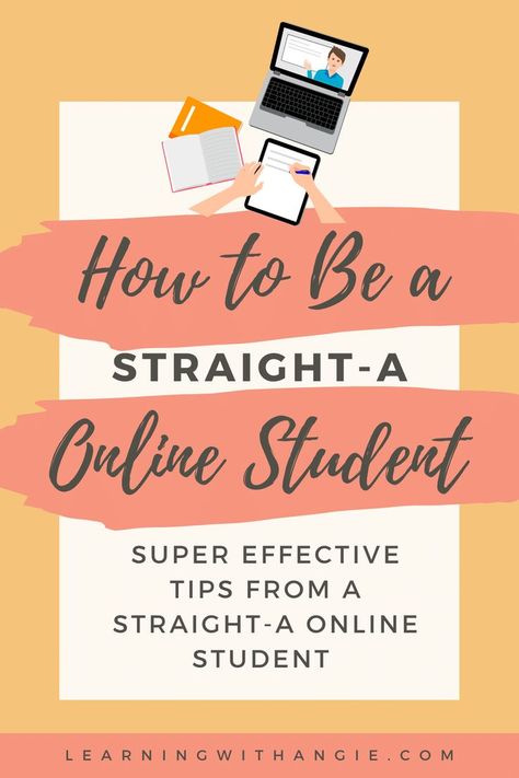 How To Study Online Classes, Masters Degree Study Tips, How To Be A A Student, College Study Tips Online Classes, Online College Schedule, Online Class Tips, College Online Classes Tips, Online College Aesthetic, Online College Tips