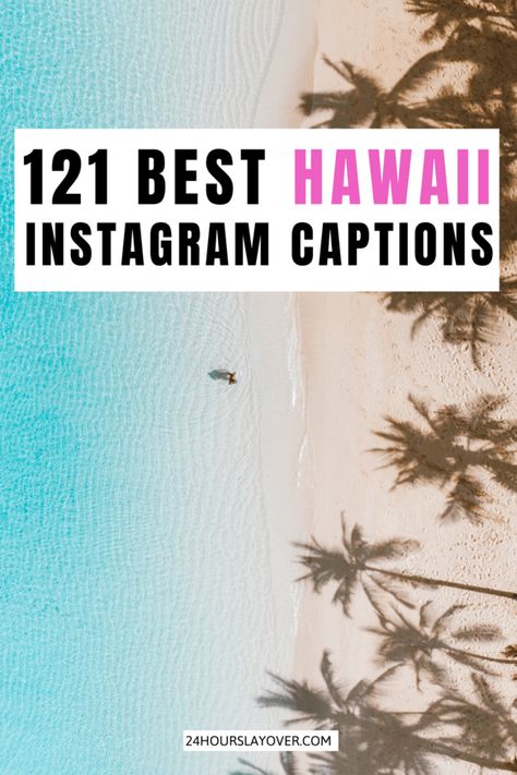 The Best Hawaii Instagram captions, puns & quotes! Aloha Quotes Hawaii, Hawaii Captions Instagram, Don't Overthink Quotes, Hawaii Instagram Captions, Ranching Quotes, Hawaii Quotes, Hawaiian Quotes, Facebook Captions, Hawaii Instagram