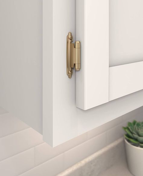 Amerock | Cabinet Hinge | Variable Overlay Self Closing Face Mount | Champagne Bronze | Kitchen Cabinet Door Hinge | 1 Pair/Pack | Functional Hardware, Hinges - Amazon Canada Champagne Bronze Kitchen, Inset Cabinet Doors, Inset Hinges, Champagne Bronze Hardware, Face Frame Cabinets, Overlay Hinges, Self Closing Hinges, Inset Cabinets, Bronze Kitchen