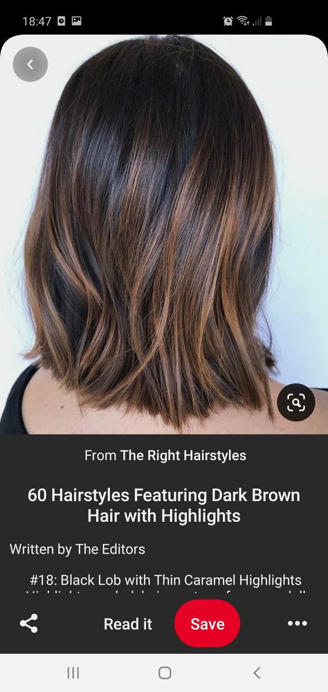 Dark Balayage, Dark Brown Balayage, Hair Color Pictures, Light Brunette, Hair With Highlights, Caramel Balayage, Short Brown Hair, Dark Hair With Highlights, Brown Balayage