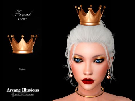 Sims 4 Arcane, Halloween Crown, Disney Challenge, Princess Earrings, Cat Ears Headband, Sims House Design, Leopard Shoes, Best Sims, Best Mods