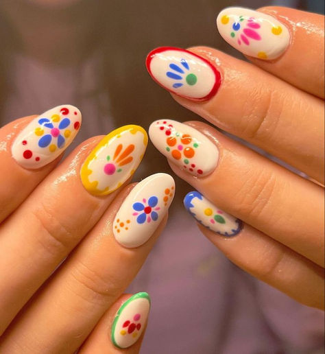 Tile Nails, Classy Summer Nails, Summer Dip, Cute Summer Nail Designs, Nails Trending, 2023 Color, Summer Nail Designs, Dip Nails, Summery Nails