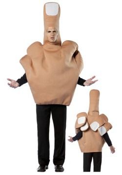 Middle Finger Costume Weird Ads, Crazy Halloween Costumes, Alpha Werewolf, Tuff Fits, Crazy Costumes, Funny Shorts, Silly Images, Pinterest Ads, Really Funny Pictures