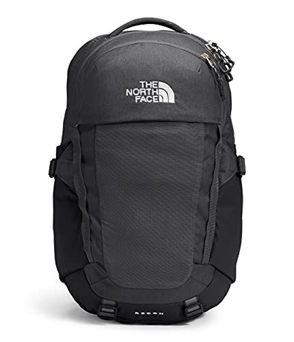 THE NORTH FACE Recon Everyday Laptop Backpack, Asphalt Grey Light Heather/TNF Black, One Size North Face Recon, Waist Belt Women, 30l Backpack, North Face Bag, Backpack Reviews, Tablet Sleeve, Grey Light, Daisy Chain, North Face Backpack