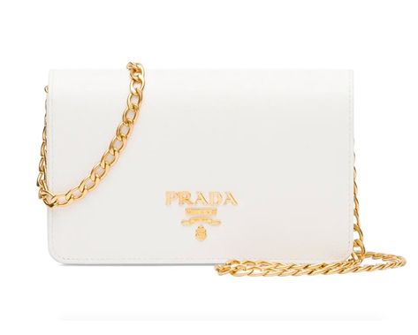 White Prada Crossbody Bag, Prada Aesthetic, Luxury Crossbody Bag, Luxury Crossbody, Prada Saffiano, Prada Crossbody, Women Bags Fashion, Prada Crossbody Bag, Bags Designer Fashion