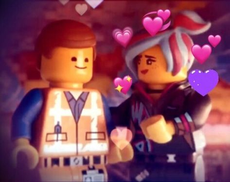 The Lego Movie Emmet X Lucy, Emmet And Lucy, Lego Funny, Sweet Mayhem, Cute Disney Quotes, Lego Collection, Custom Minifigures, Lego Movie 2, Lego Custom Minifigures