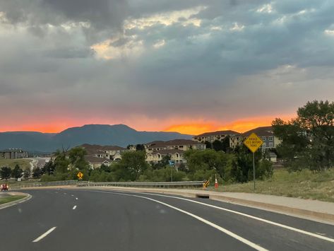 my soon to be view… my mom, in colorado, took this picture Colorado Suburbs, Colorado Summer, My Mom, Colorado, Country Roads, Road, Quick Saves