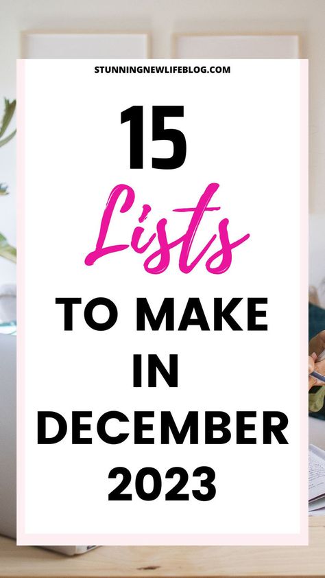 Organizing List, Start Of The Month, Management Organization, Planning Life, How To Be More Organized, Before The New Year, Organization Lists, Gratitude List, Writing Lists