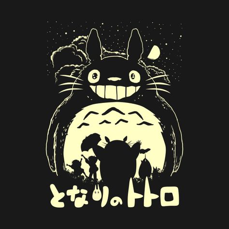 Studio Ghibli Tshirt Design, Ghibli Tshirt Design, Ghibli Shirt Design, Studio Ghibli Design, Anime Tshirt Design Ideas, Africa Toto, Totoro Design, Roblox Tshirts, Totoro Art