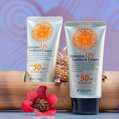 ✨ Experience hydration like never before with 3W Clinic Intensive UV Sunblock Cream SPF 50+ PA+++ (70ml) 😍 ✨ Offer Price: 565 BDT 😘 ✨ Inbox for order / Visit the link below to order ✨ Use this Bohemian code: OSG0724C1P51 and claim your 10% discount😍 ✨ https://ohsogo.com/products/3w-clinic-intensive-uv-sunblock-cream-spf-50-pa-70ml Key Benefits: ✅ Long-lasting UVA/UVB Rays Protection with SPF50+ ✅ Sunblock with Aloe vera extracts. ✅ Brightens skin tone and improves skin elasticity. ✅ Makes ... Intensive Uv Sunblock Cream, Brighten Skin Tone, Aloe Vera Extract, Improve Skin Elasticity, Skin Elasticity, Spf 50, Skin Protection, Skin Tone, Aloe Vera