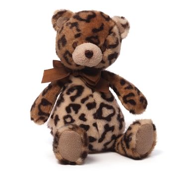 Jayme the Leopard Print Teddy Bear Chime Rattle by Gund Jellycat Leopard, Cheetah Stuffed Animal, Build A Bear Cheetah, Giraffe Stuffed Animal Aesthetic, Jaguar Plush, Def Leopard, Animal Print Decor, Leopard Prints, Baby Smiles