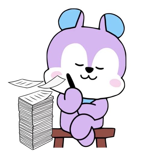 Mang Bt21, Bt21 Stickers, Bt21 Cooky, Math Materials, Hoseok Bts, Line Friends, Bts Fanart, Otaku Anime, Bts Taehyung