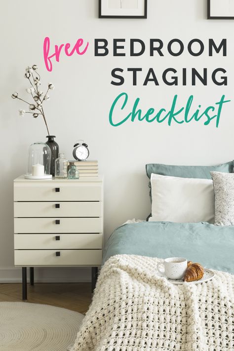 More Tips for How to Stage a Bedroom to Sell NOW Staging Small Bedroom, Staged Bedroom, Dresser Top Organization Ideas, Bedroom Staging, Dusty House, Shabby Chic Banners, Cheap Houses For Sale, House Staging, Feng Shui Bedroom