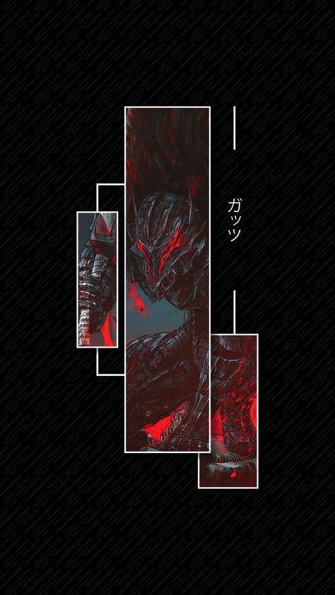 Berserk Wallpapers Iphone, Berserk Wallpapers, Black Red Wallpaper, Berserk Design, Guts Wallpaper, Guts Berserk, Whatsapp Wallpapers Hd, Japanese Wallpaper Iphone, Samurai Wallpaper