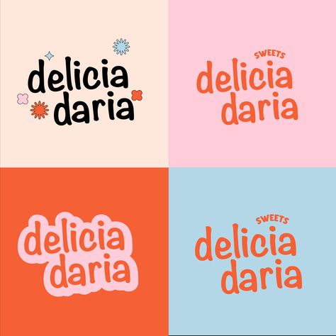 Deliciadaria personalized branding Brand Identity Pack, Graphic Design Portfolio, Brand Guidelines, Graphic Design Branding, Brand Designer, Small Business Marketing, Graphic Poster, Graphic Art, Branding Design