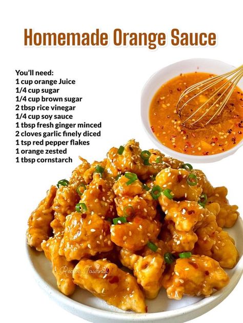 Gordon Ramsay Recipes 🍲🥩🍗🥗 | Homemade Orange Sauce | Facebook Homemade Orange Chicken Sauce, Gordon Ramsay Recipes, Orange Sauce Recipe, Homemade Recipe Books, Homemade Chinese Food, Homemade Sauce Recipes, Chinese Cooking Recipes, Homemade Condiments, Recipe Journal