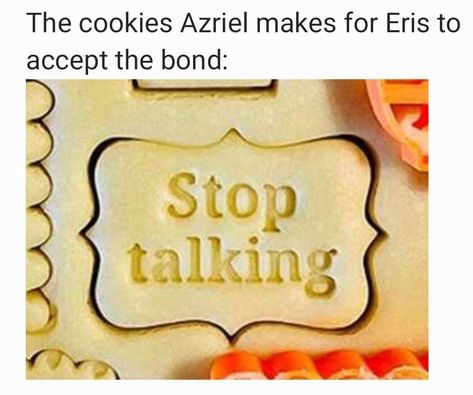 #sarahjmaas #acotar #acomaf #acowar #acosf #azriel #erisvanserra #azris Acotar Azriel X Eris, Azriel X Eris, Eris X Azriel Acotar, Movie Memes, Book Annotation, Stop Talking, Sarah J Maas, Sarah J, Book Memes