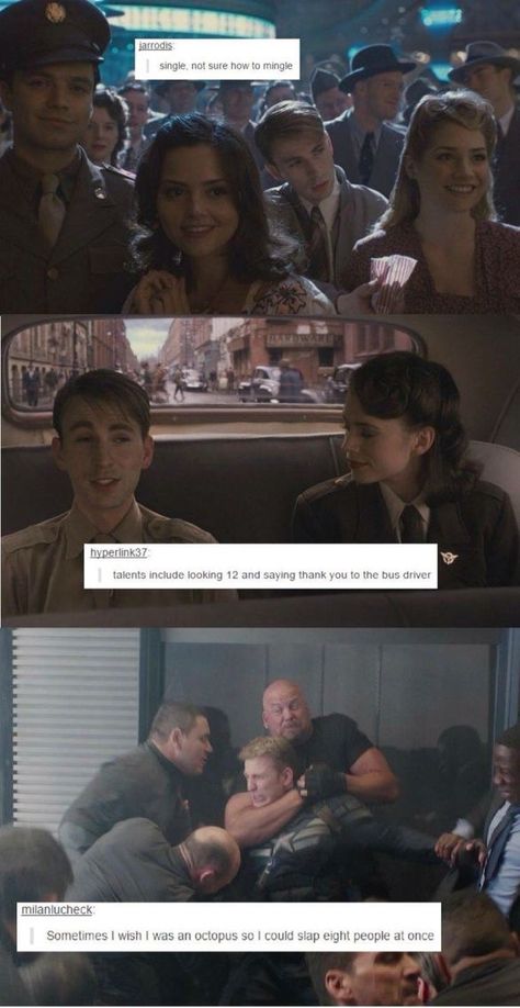 Captain America Steve Rogers Tumblr post Oswin Oswald, First Avenger, Frank Castle, Funny Marvel, Top Pic, Clara Oswald, Carol Danvers, Peggy Carter, Chris Evans Captain America