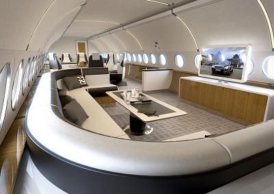 Airbus launches new ACJ319 corporate jet variant http://www.aerospace-technology.com/news/newsairbus-launches-new-acj319-corporate-jet-variant-4215415 Jets Privés De Luxe, Private Jet Interior, Jet Privé, Executive Style, Expensive Decor, Luxury Jets, Luxury Private Jets, Luxury Boat, Aircraft Interiors