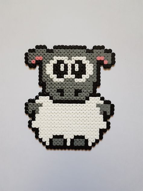 Perler Bead Farm Animals, Hama Beads Animals, Beads Perler, Hama Beads Design, Perler Crafts, Melty Beads, Melting Beads, Iron Beads, Pixel Art Pattern