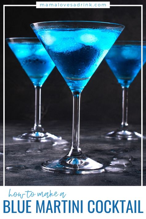 Blue Martini Recipe Vodka, Blue Martini Recipe, Martini Ideas, Matrix Party, Drinks Alcohol Recipes Easy, Vodka And Pineapple Juice, Martini Recipes Vodka, 59th Birthday, Pour Decisions