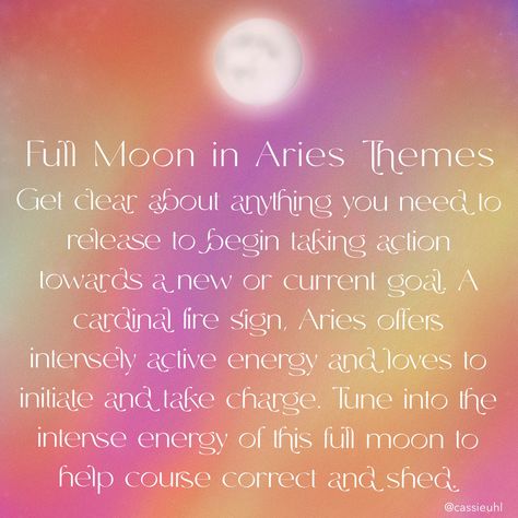 Full Moon in Aries Ritual : Aries 2023, Moon In Aries, Full Moon In Aries, Full Moon Ritual, Physical Space, Moon Cycles, Fire Signs, Take Charge, Energy Work