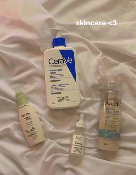 Aveeno Serum, Aveeno Cleanser, Aveeno Skincare, Aveeno Skin Care, Cerave Products, Skincare Girl, Skincare Summer, Clear Skin Care, Female Hygiene