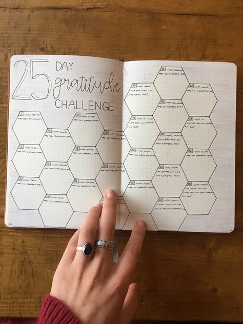 Personal Journal Ideas Creative, Bullet Journal Calendrier, Journal Challenge, Bullet Journal 2019, Gratitude Journal Prompts, Bullet Journal Mood, Bullet Journal Notebook, Dot Journals, Bullet Journal Layout