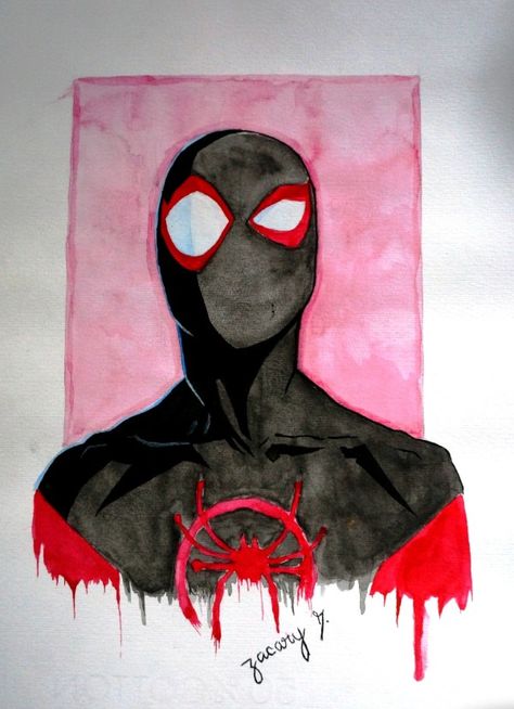 Art miles morales Spiderman Prowler, Drawing Miles Morales, Miles Morales Dibujo, Spiderman Sketches, Spiderman Painting, Spiderman Miles Morales, Spiderman Miles, Spider Man Miles, Spider Man Miles Morales