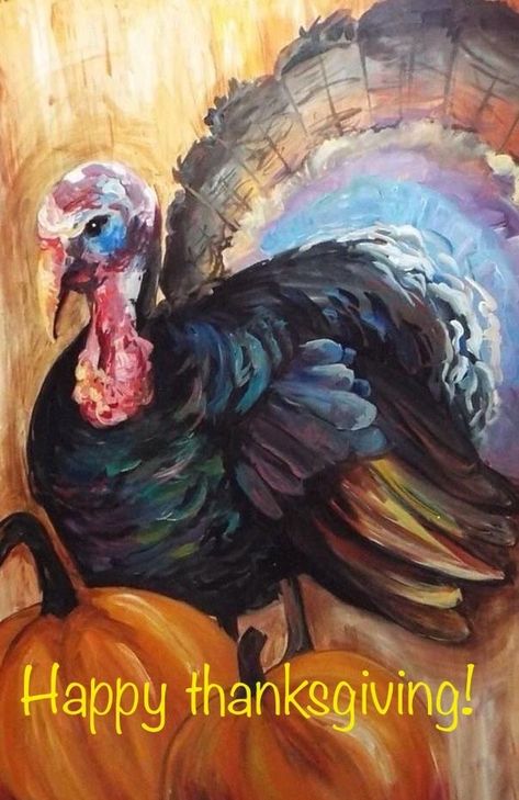 Thanksgiving Painting, Happy Thanksgiving Wallpaper, Holiday Boards, Turkey Drawing, Turkey Painting, Collage Quilts, Fall Canvas Painting, Turkey Art, Calendar Art