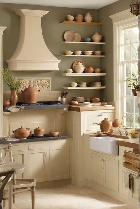 kitchen paint,interior design,home decor,wall paint Color For Kitchen Walls, Kitchen Wall Paint, Pottery Urn, Paint Guide, Paint For Kitchen Walls, Birch Cabinets, Mindful Gray, 2024 Kitchen, Kitchen Walls