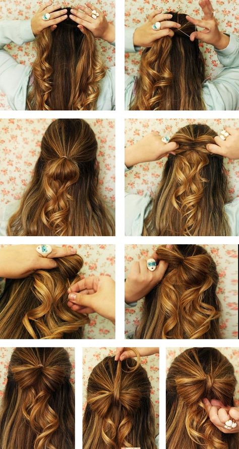 Hairstyles Simple, Hairstyle Examples, Simple Hairstyles, Peinados Fáciles Para Cabello Corto, Hair Stylies, Penteado Cabelo Curto, Dream Hair, Hair Dos, Pretty Hairstyles