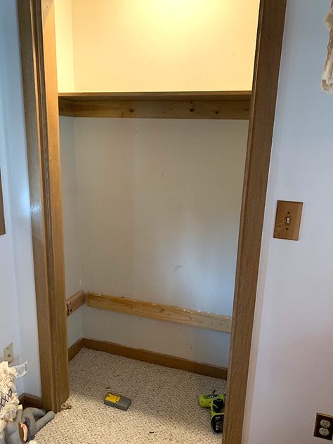 Make Closet Into Reading Nook, Closet Turned Bed Nook, Closet To Book Nook, Convert Closet To Reading Nook, Turning A Closet Into A Nook, Closet Nooks For Kids, Turn Closet Into Nook, Small Closet Nook, Closet Reading Nook Kids